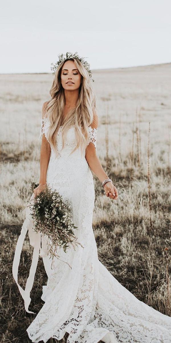 18 Rustic Lace Wedding Dresses For Different Tastes Of Brides | Wedding