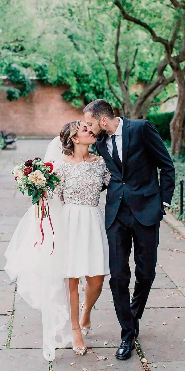 trendy wedding dresses floral top mini skirt for 2018 rime akodary