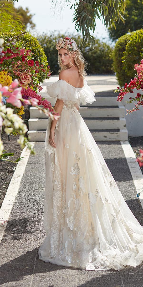 galia lahav wedding dresses ball gown 3d floral embroidered