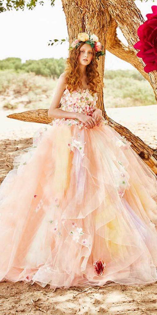 Fairytale Colorful Tiglily 2018 Wedding Dresses | Wedding Dresses Guide