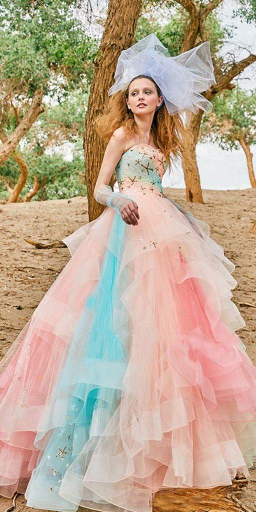 Fairytale Colorful Tiglily 2018 Wedding Dresses | Wedding Dresses Guide