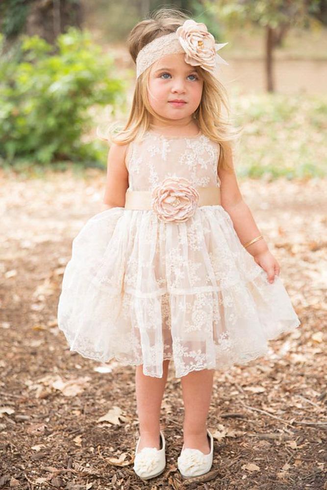 tutu flower girl dresses lace rustic love baby jcouture