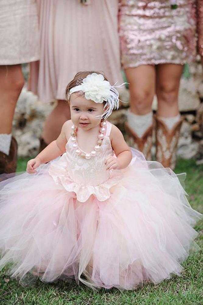 tutu flower girl dresses tulle skirt rustic jessica fre photography
