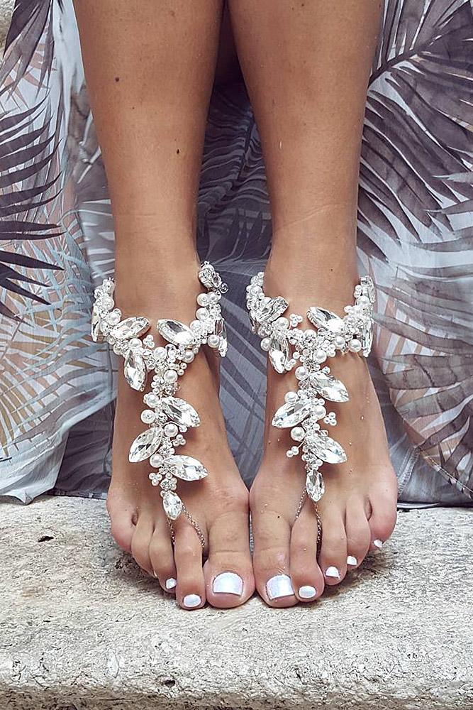 beach wedding shoes for bridesmaids