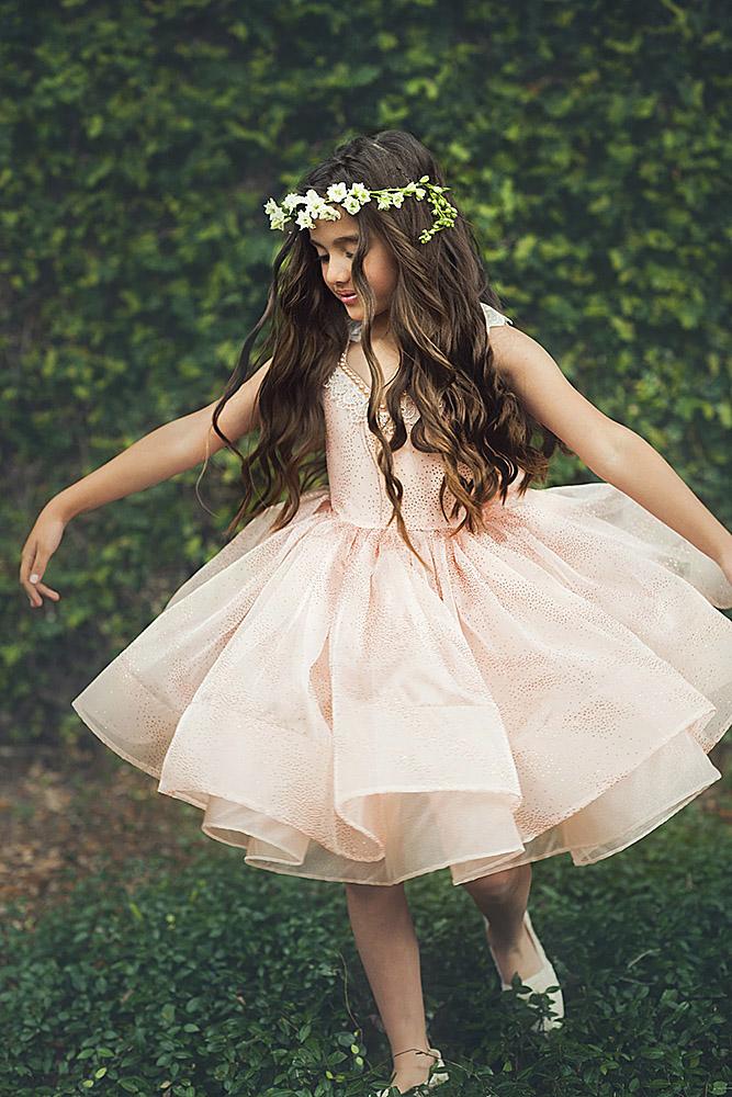 tutu flower girl dresses ivory sleveless country 