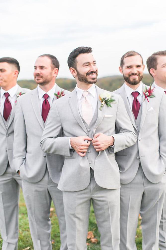 groomsmen outfits grey