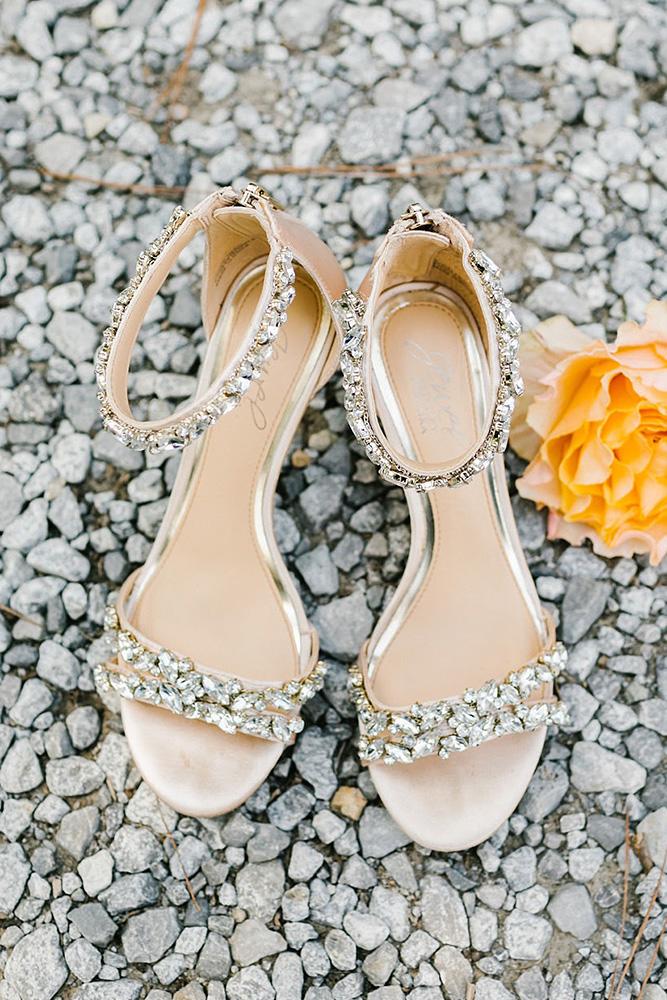 comfortable wedding shoes beaded stones sandals belightphotography