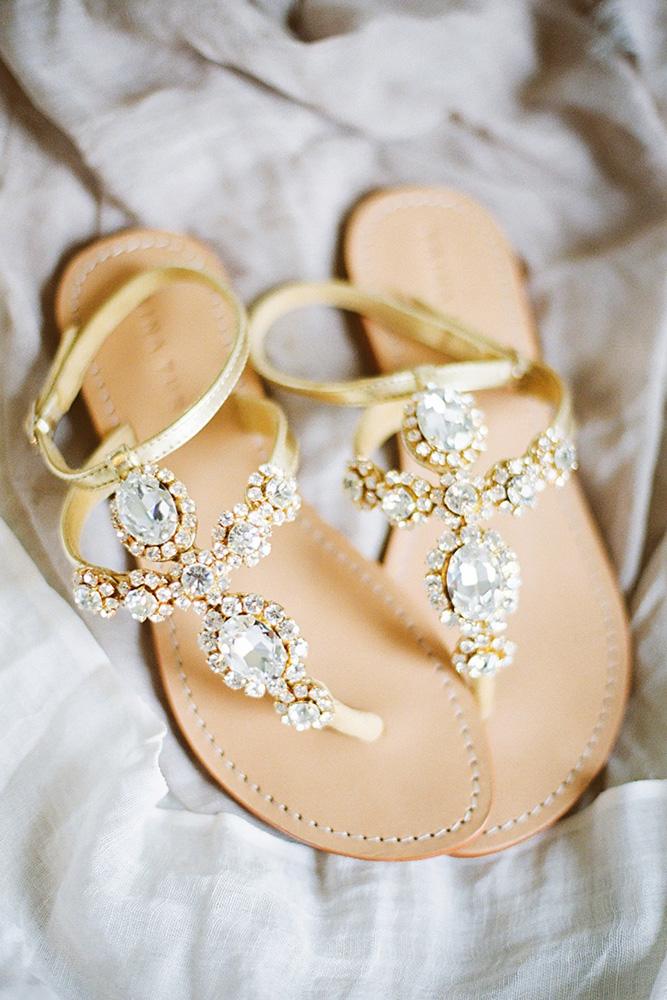 comfortable wedding shoes sandals beaded sparkle 