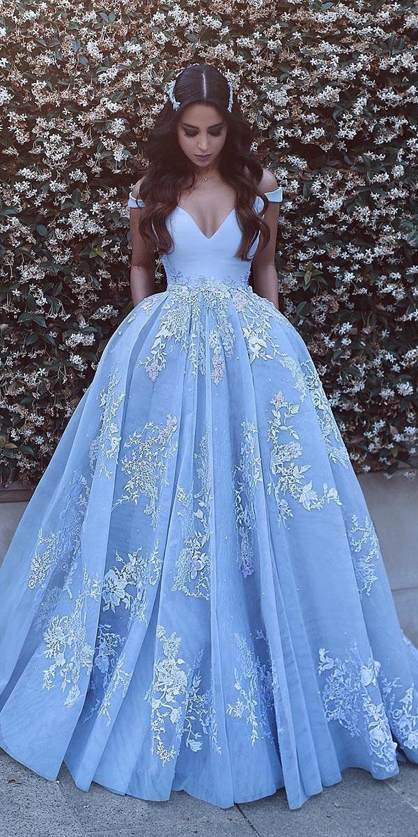 18 Dreamy Blue Wedding Dresses To Inspire | Wedding ...