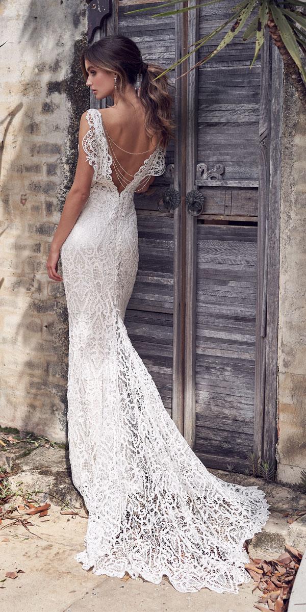 anna campbell wedding dresses 2019 vintage lace v back with train