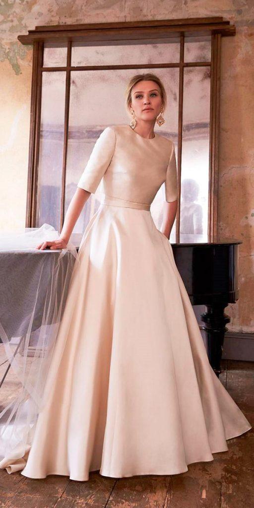 simple winter wedding dresses