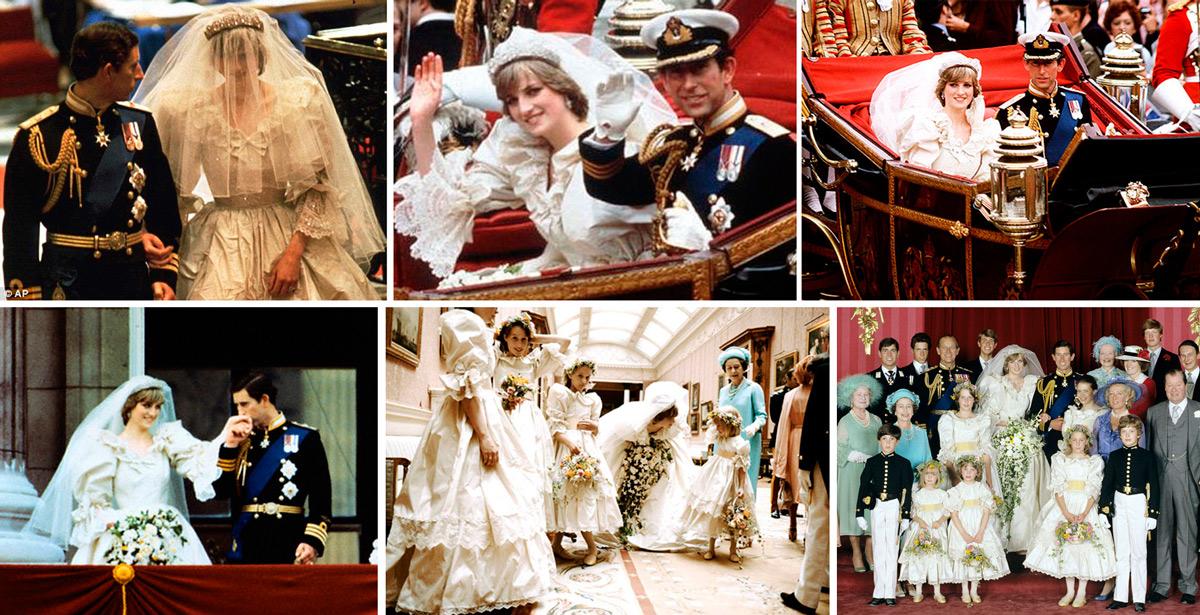 diana spencer wedding dress royal david emanuel