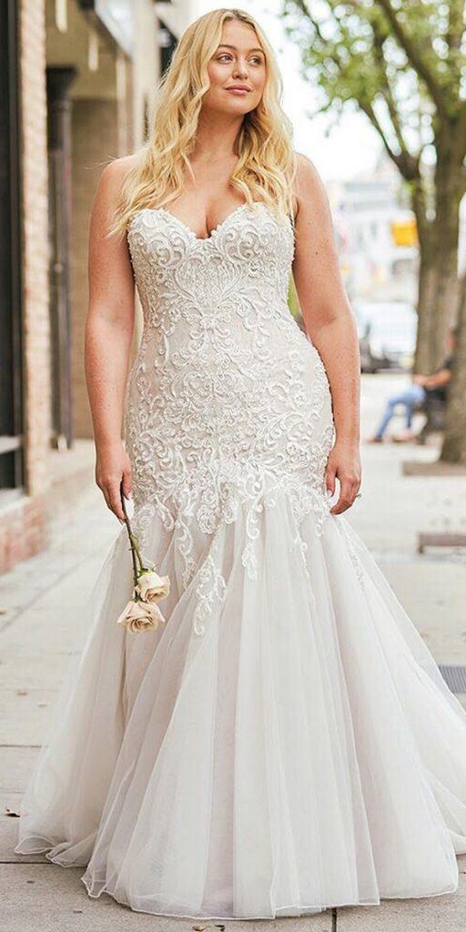 24 Graceful Plus Size Wedding  Dresses  Wedding Dresses Guide 