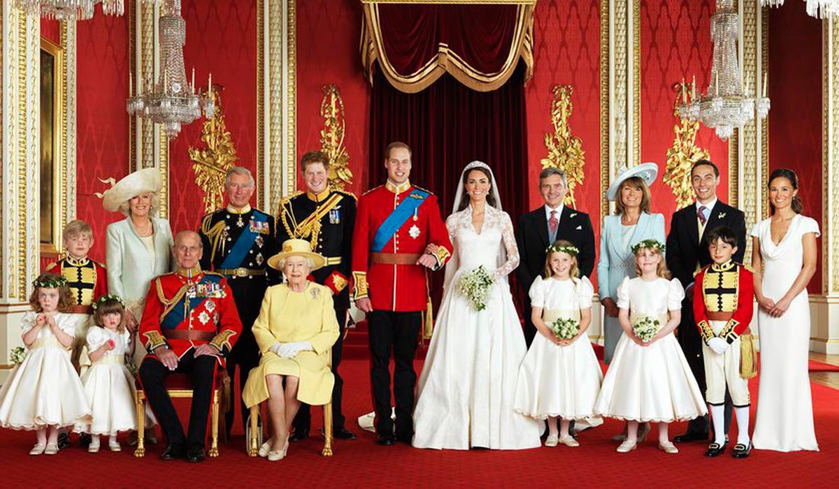 royal wedding family photo prince william kate middleton alexander mc queen