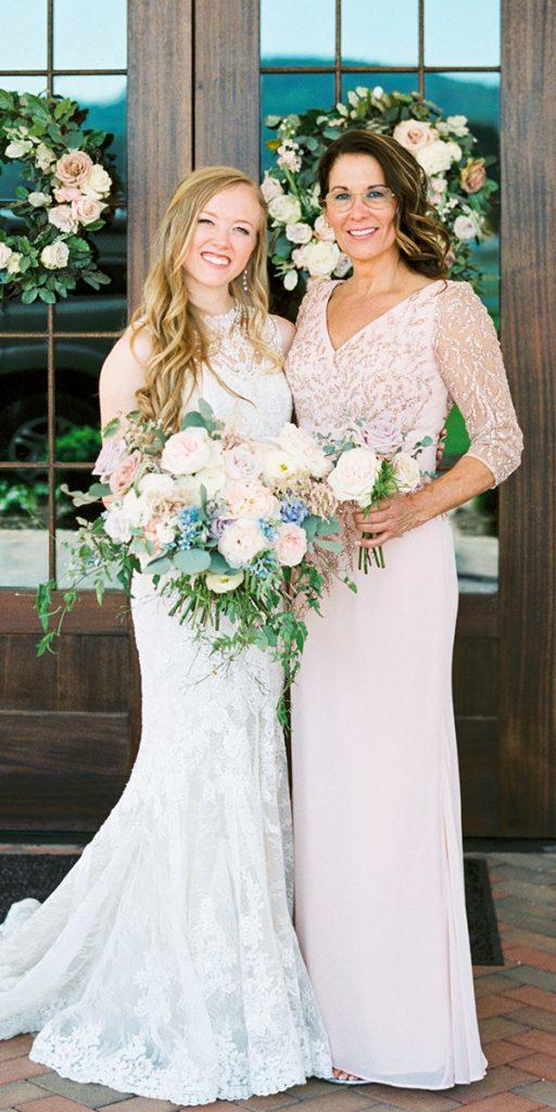 summer mother of the bride dresses long with three quote sleeves sequins top belightfineartphotography