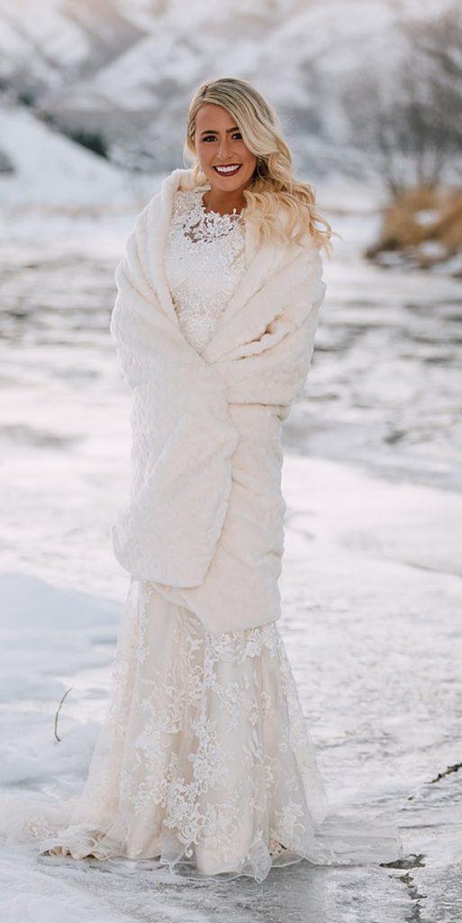 The Perfect Bridal Attire What To Wear To A Winter Wedding