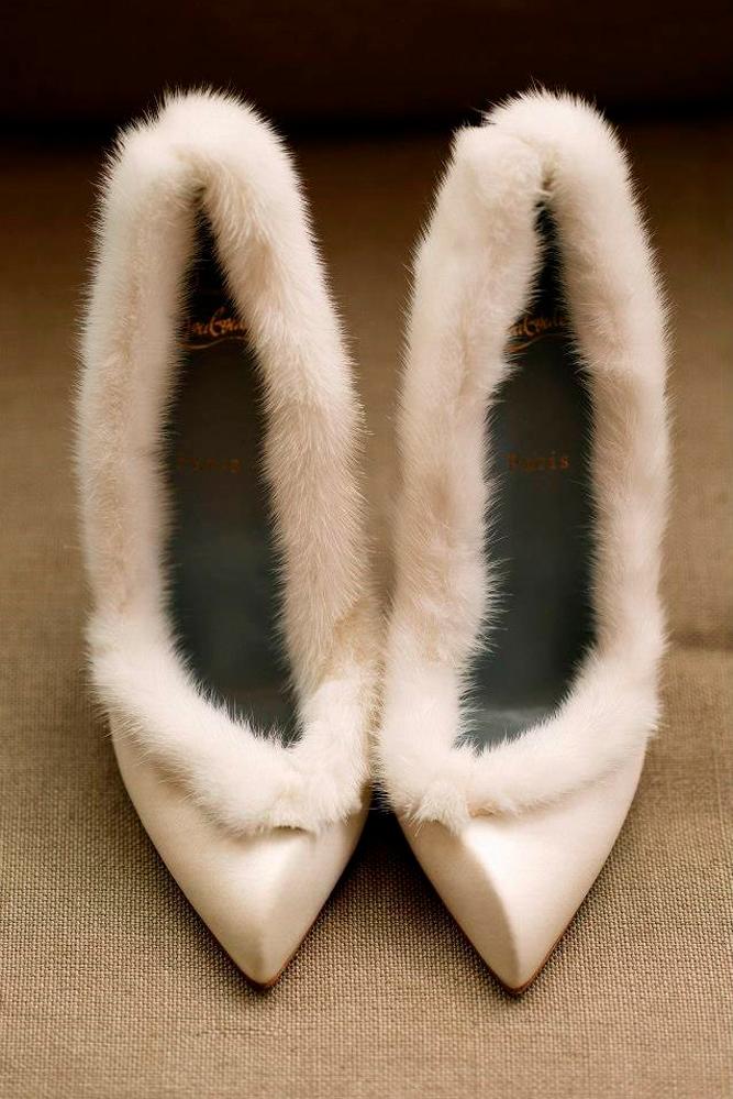 what to wear to a winter wedding fur shoes nardos imam