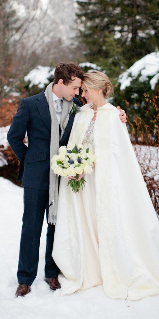 what to wear to a winter wedding vintage embellishment dress with cape helen cawte