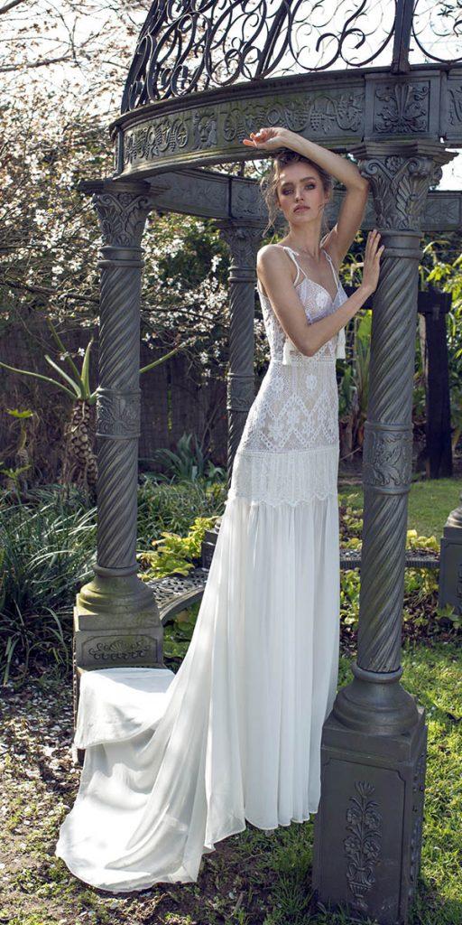 limor rosen wedding dresses rustic with spaghetti straps lace gypsy 2019