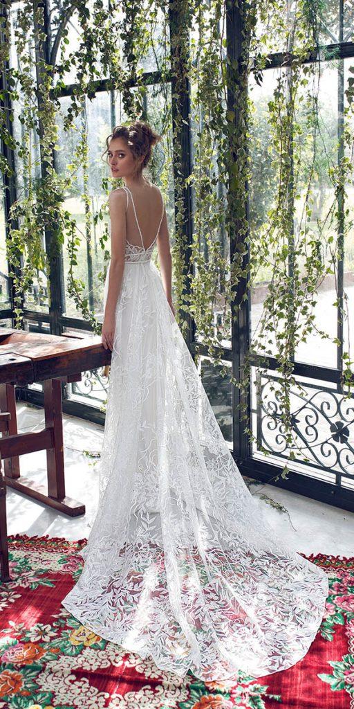 limor rosen wedding dresses v back lace floral rustic 2019