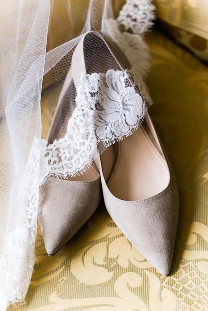 flat wedding shoes simple brown emilia jane