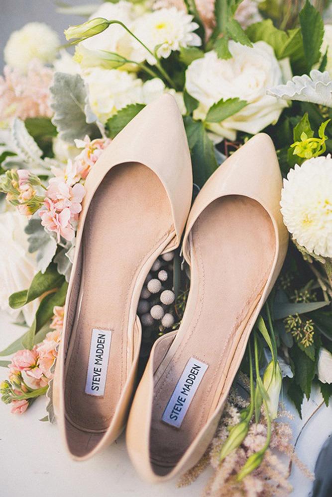 flat wedding shoes simple nude chelsea morgan photography