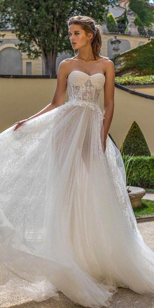 helena kolan wedding dresses 2019 romantic sweetheart strapless neckline tulle skirt