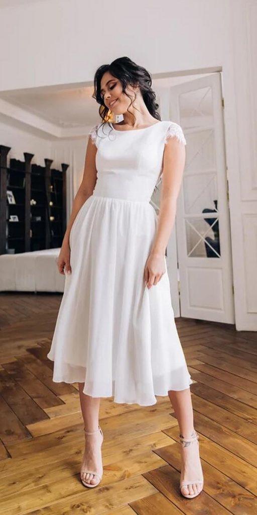 21 Exclusive Knee Length Wedding Dresses | Wedding Dresses Guide