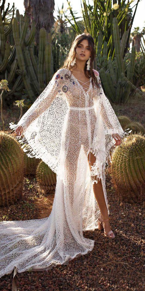 rara avis wedding dresses lace nude for beach 2019