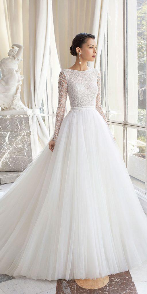 Modest elegant outlet wedding dresses