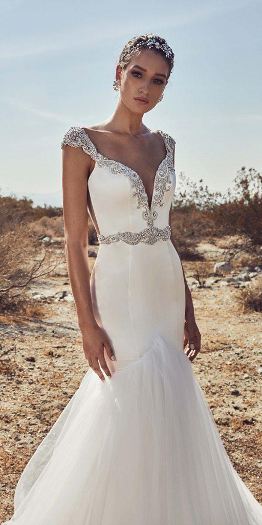 dream wedding dresses fit and flare beaded jeweled simple callablanche