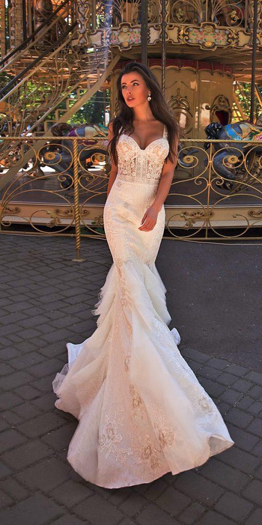 dream wedding dresses mermaid sweetheart neckline lace idatorez