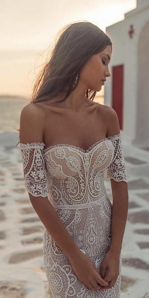 dream wedding dresses sweetheart strapless neckline full lace detail julie vino