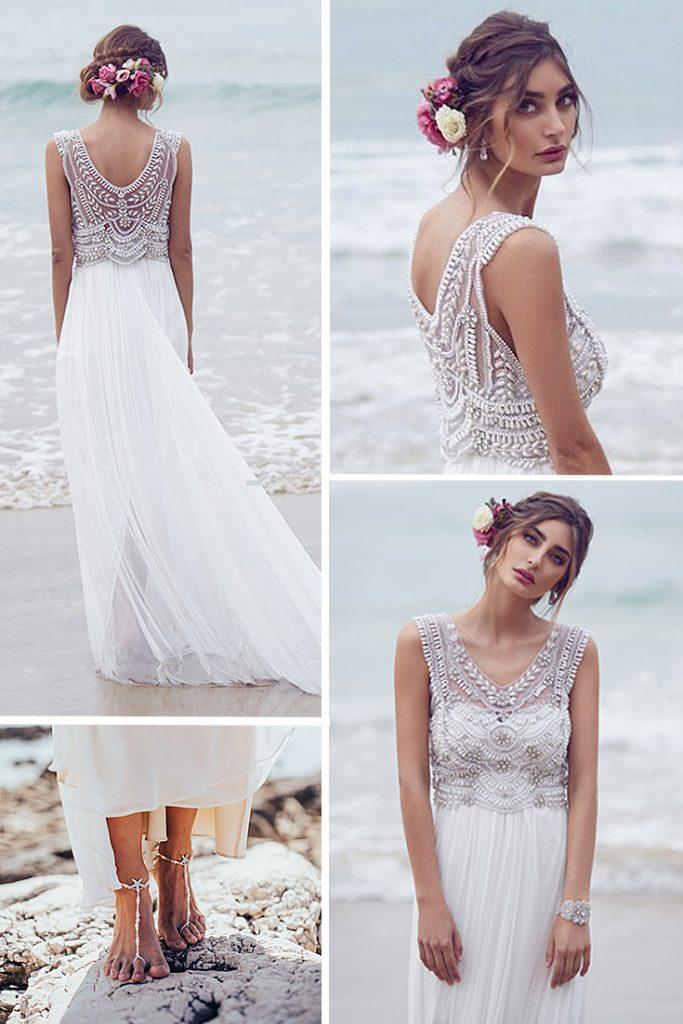beach destination wedding dresses look anna campbell