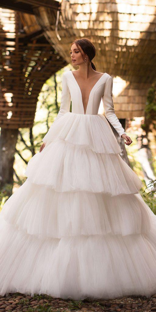 trendy gowns for wedding