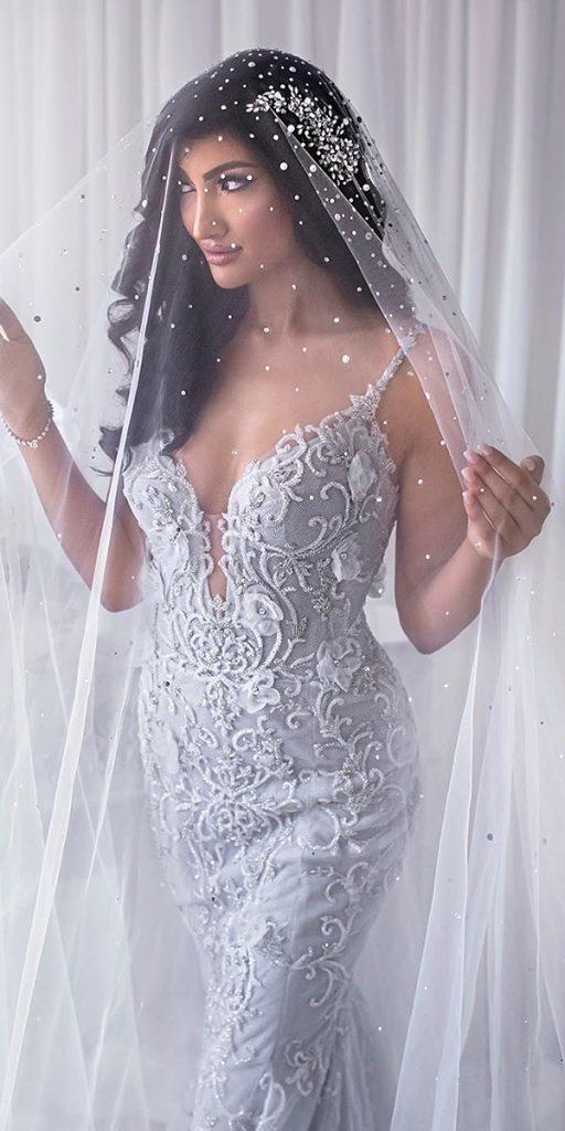 unique lace wedding dresses with spaghetti straps lace sexy beach emiliobphotography