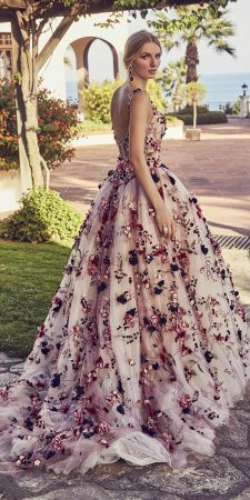 Floral Wedding Dresses: 18 Gowns For Your Magic Party