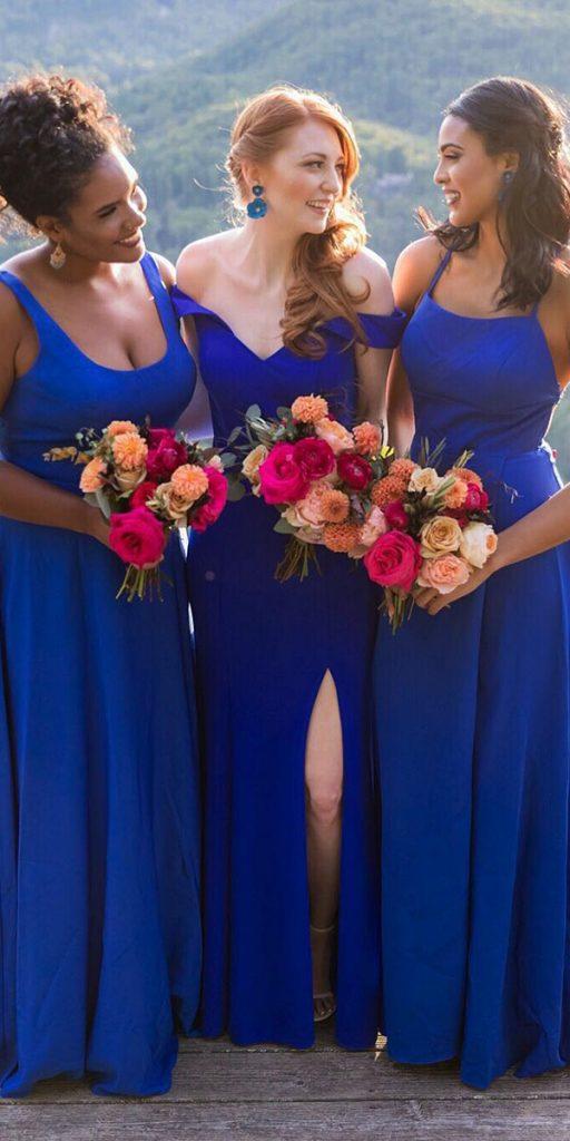 long bridesmaid dresses navy summer brianleahyphoto