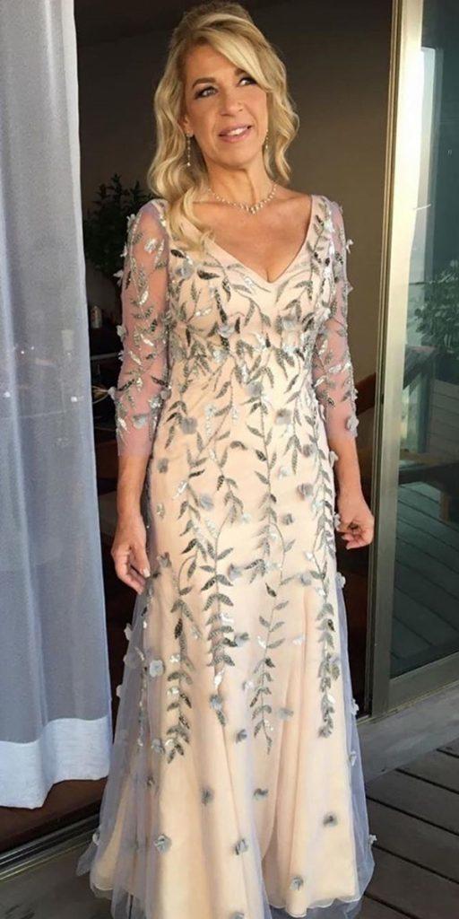 mother of the bride floral dresses