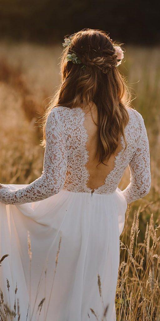 18 Rustic Lace Wedding Dresses For Different Tastes Of Brides | Wedding ...