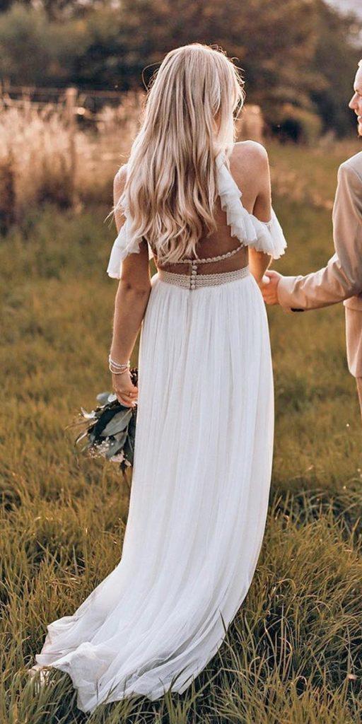 barn wedding dress