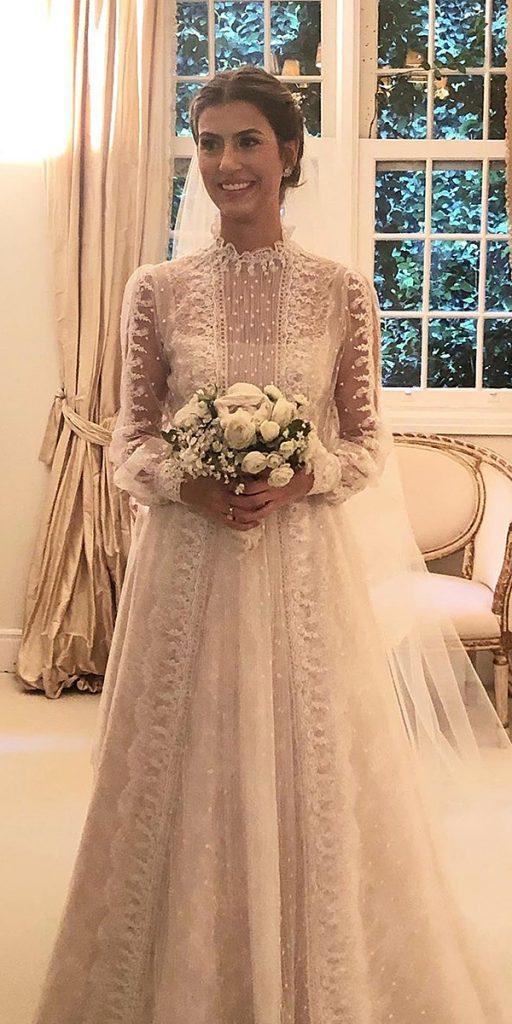 30 Stunning Long Sleeve Wedding Dresses For Brides Wedding