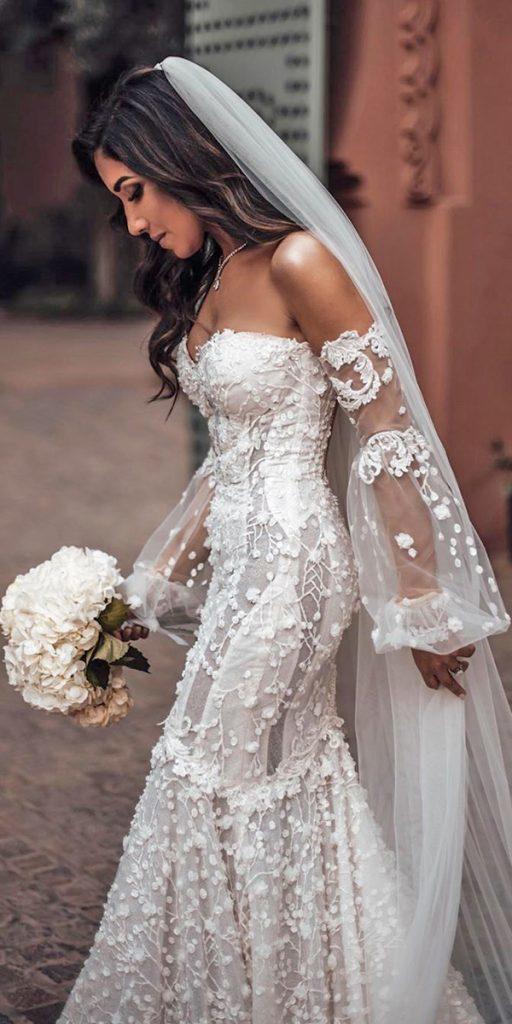 long sleeve wedding dresses sheath sweetheart neckline strapless for beach tali photography