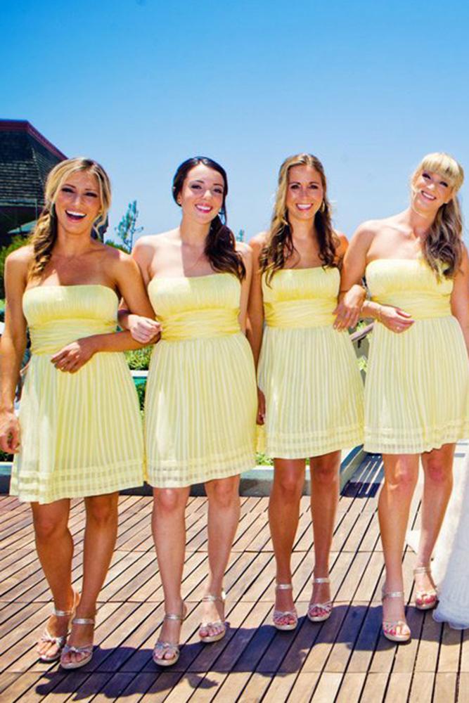 short bridesmaids dresses true photography