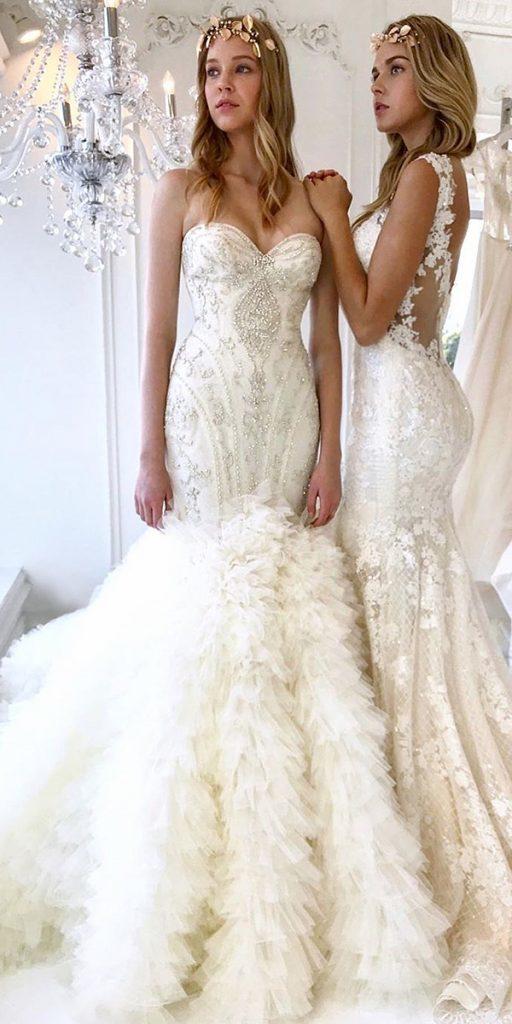 vintage wedding dresses fit and flare sweetheart neckline jeweled winniecouture