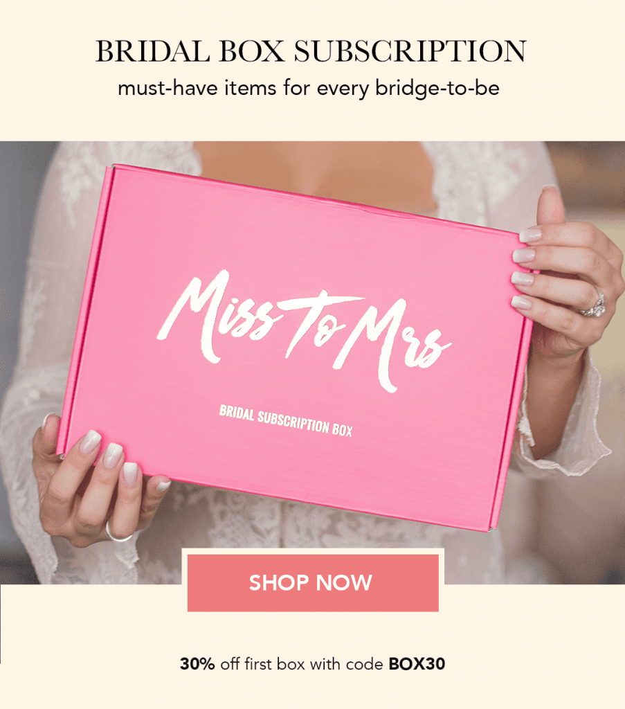 miss to mrs bridal subscription box