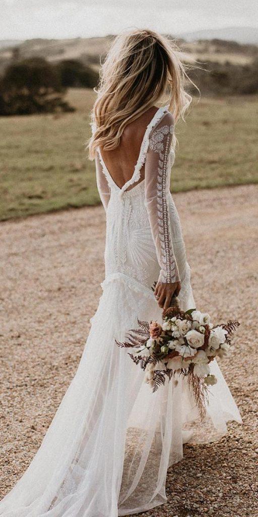 15 Bohemian Wedding Dresses For Charming Brides