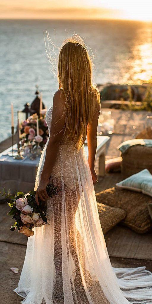 summer wedding dresses a line nude country selia photography