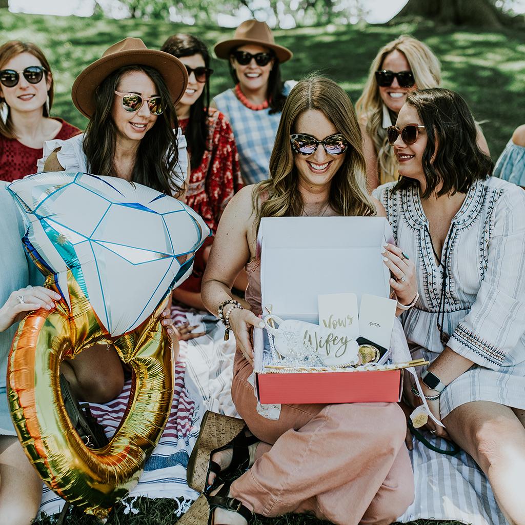 wedding surprise from the Miss to Mrs bridal subscription box