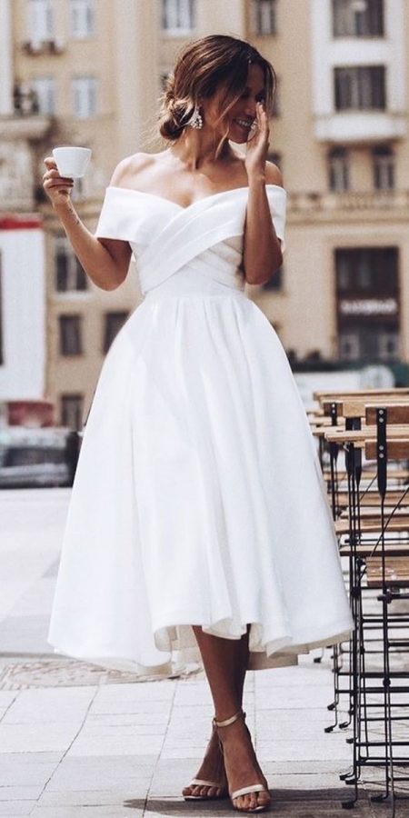 27 Incredible Tea Length Wedding Dresses | Wedding Dresses Guide